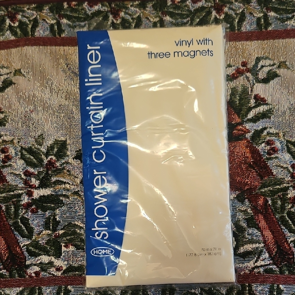 Shower Curtain Liner Yellow From TARGET NEW 70X71"
